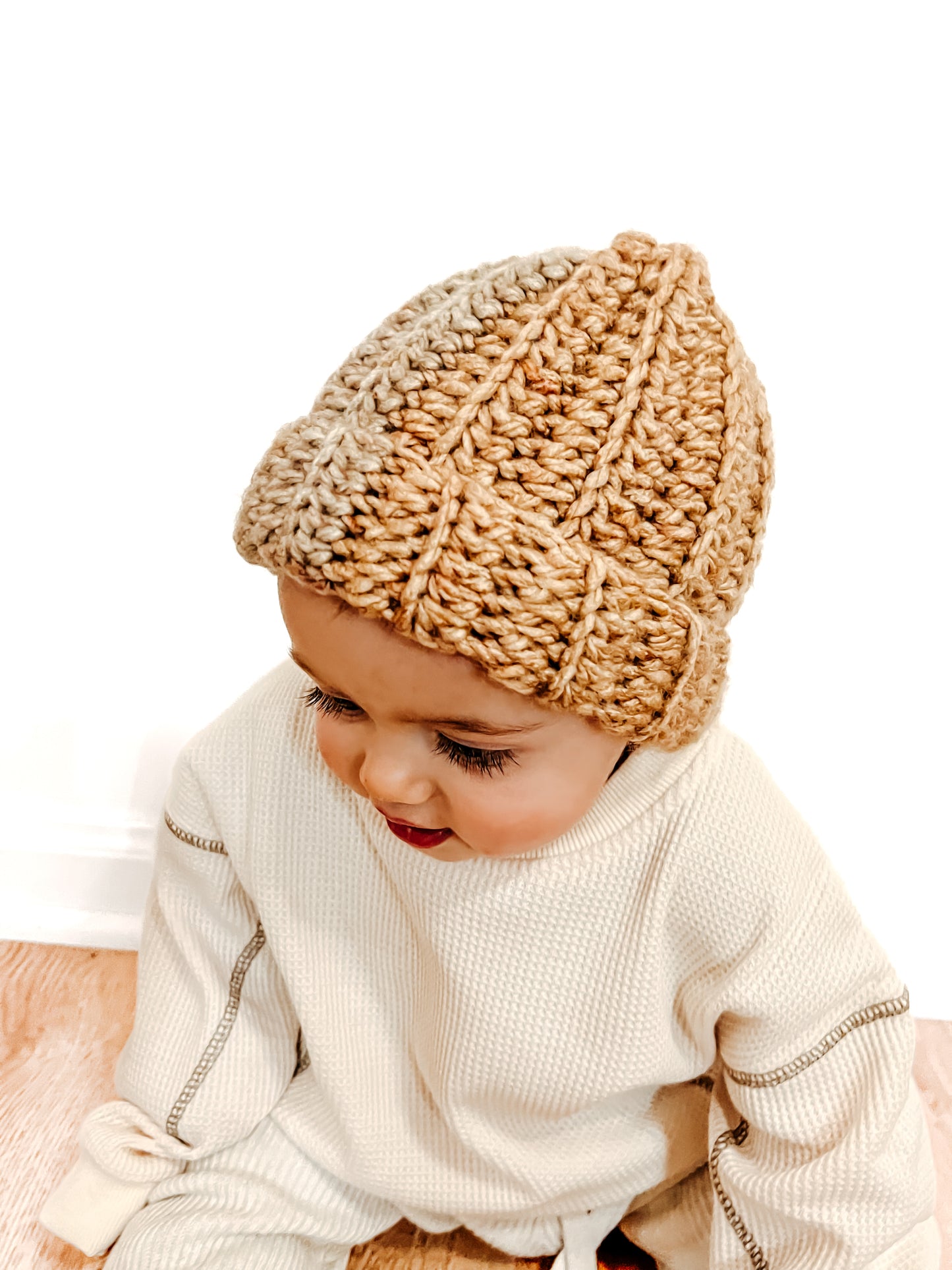 Mama/ Mini Hat- Greige