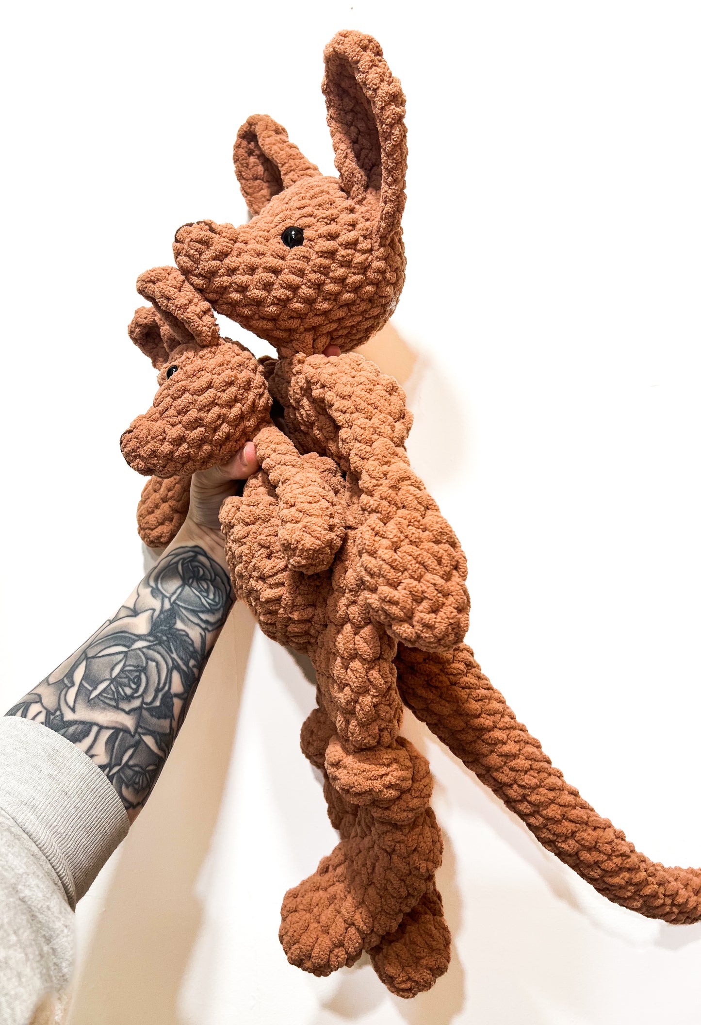 Stuffie- Kangaroo & Baby