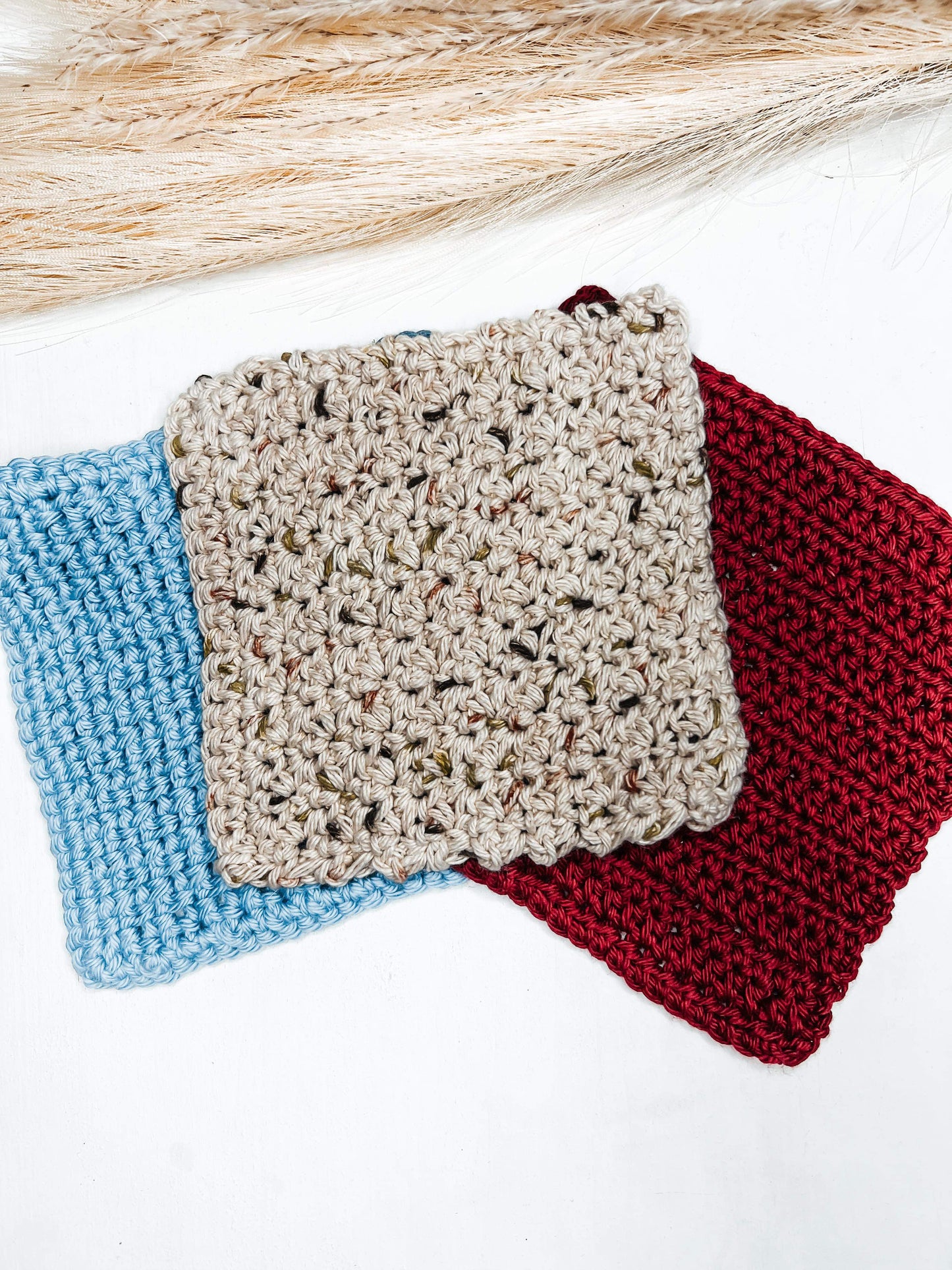 Set of 3- Wash Cloths