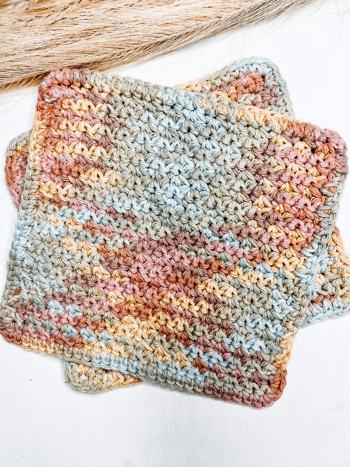 Set of 2- Wash Cloths