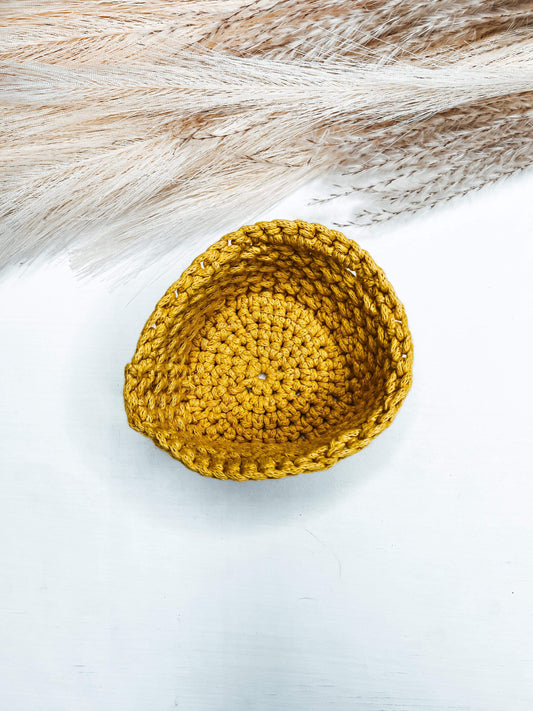 Small Crochet Basket