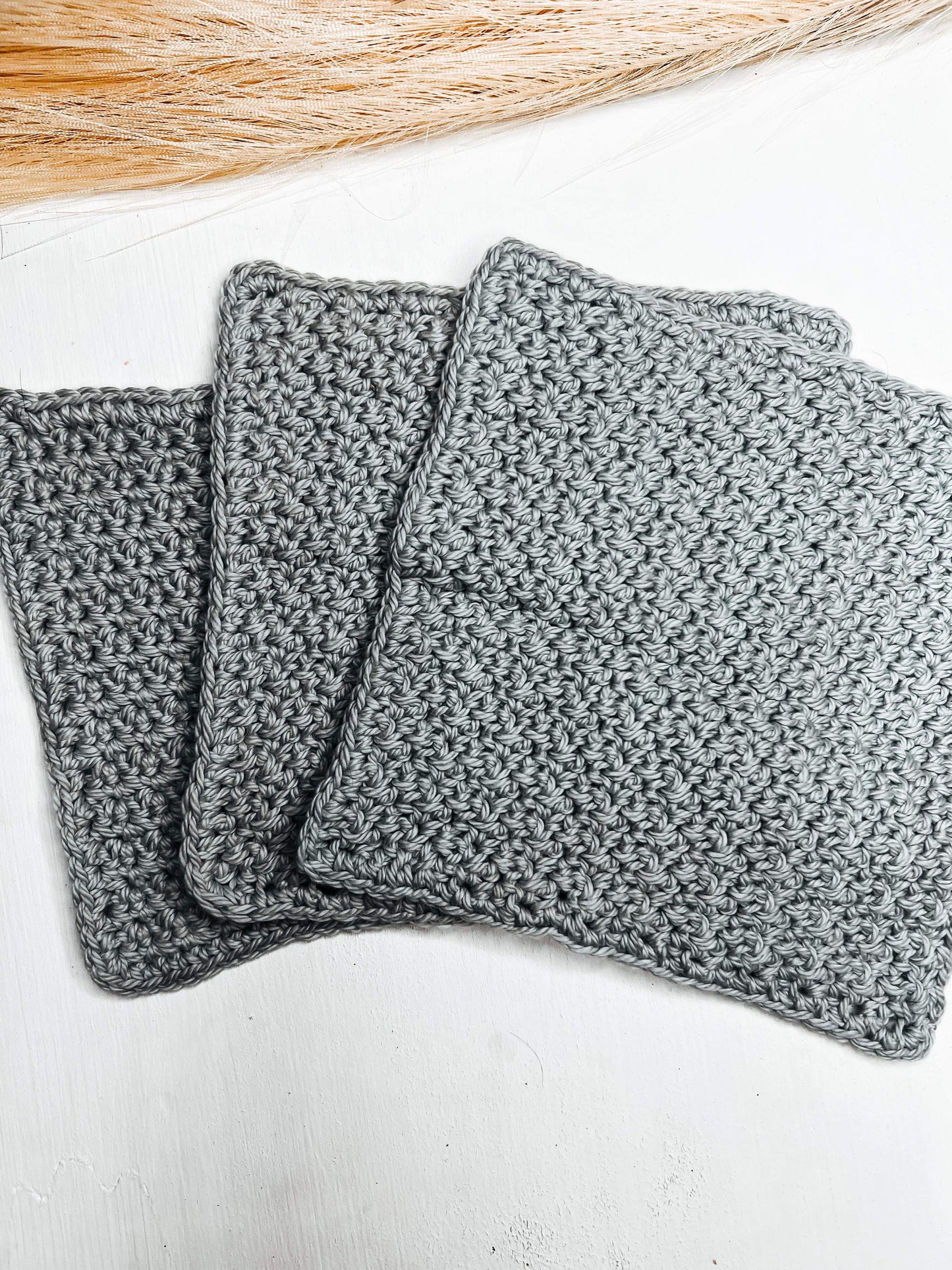 Set of 3- Wash Cloths