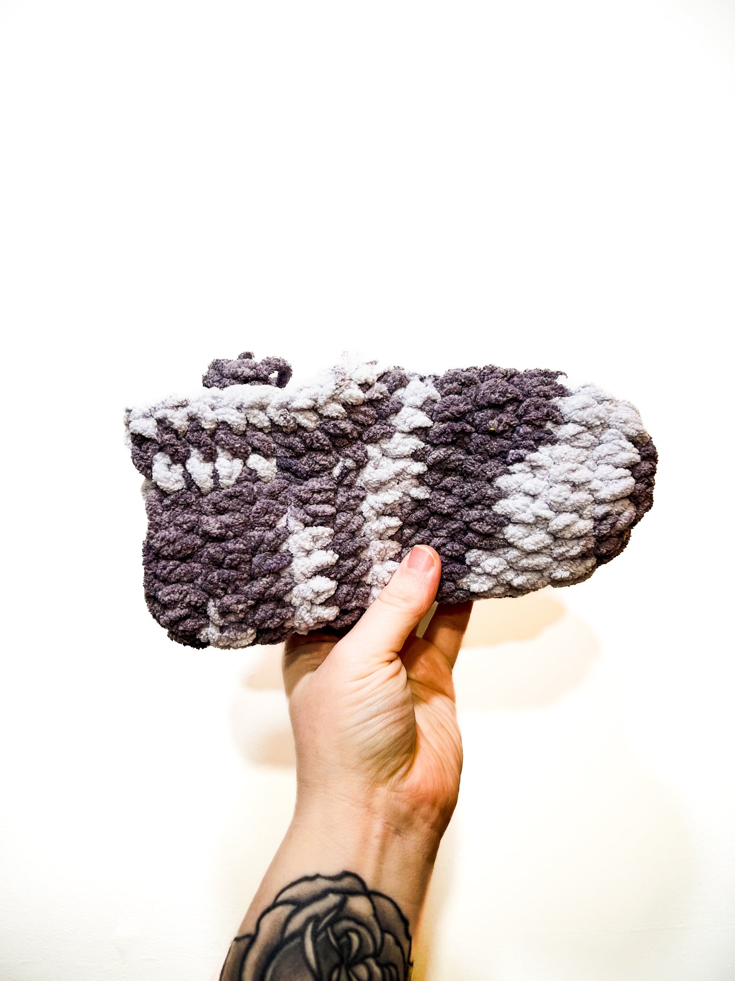 Soft Crochet Slippers -Small (multiple colors available)